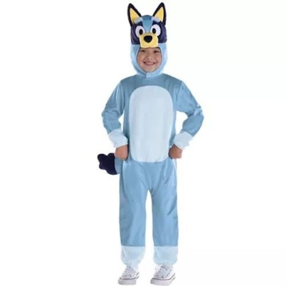Kids Blue Dog Costume